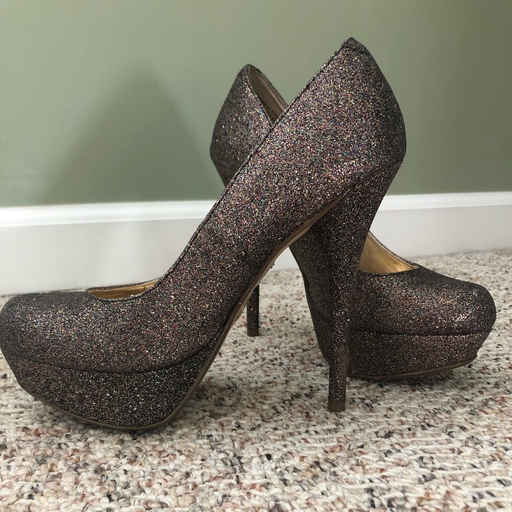 Multicolored stiletto heels - Picture 1 of 5